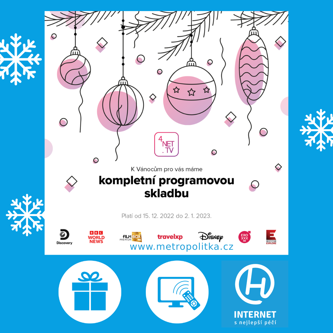 Maximální nabídka IPTV